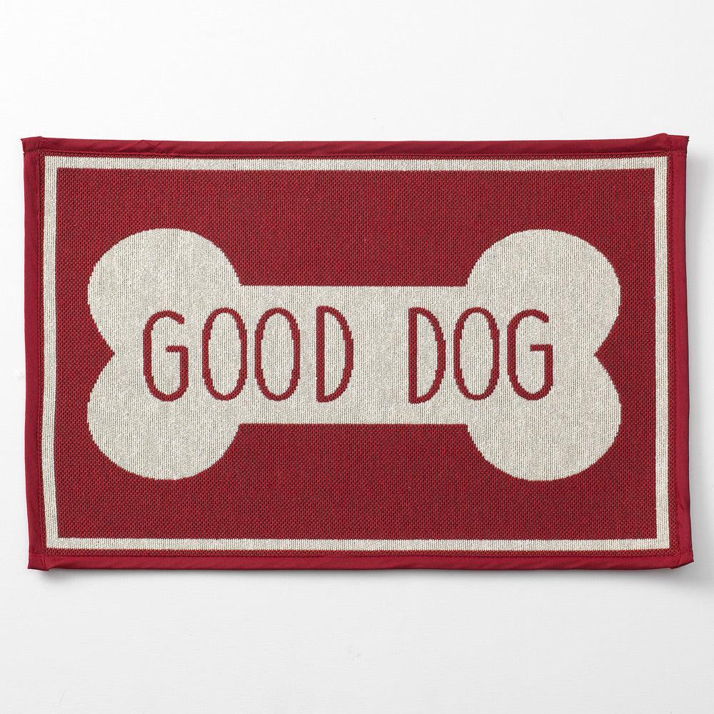Good Dog Bone Tapestry Mat - Rocky & Maggie's Pet Boutique and Salon