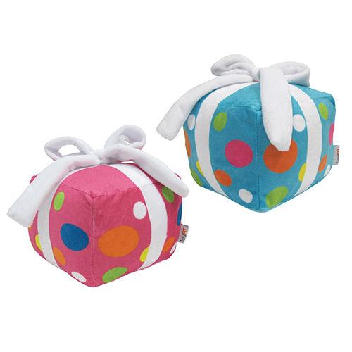 fouFIT™ Birthday Present Plush Toy with Hidden Squeaker (6") - Rocky & Maggie's Pet Boutique and Salon