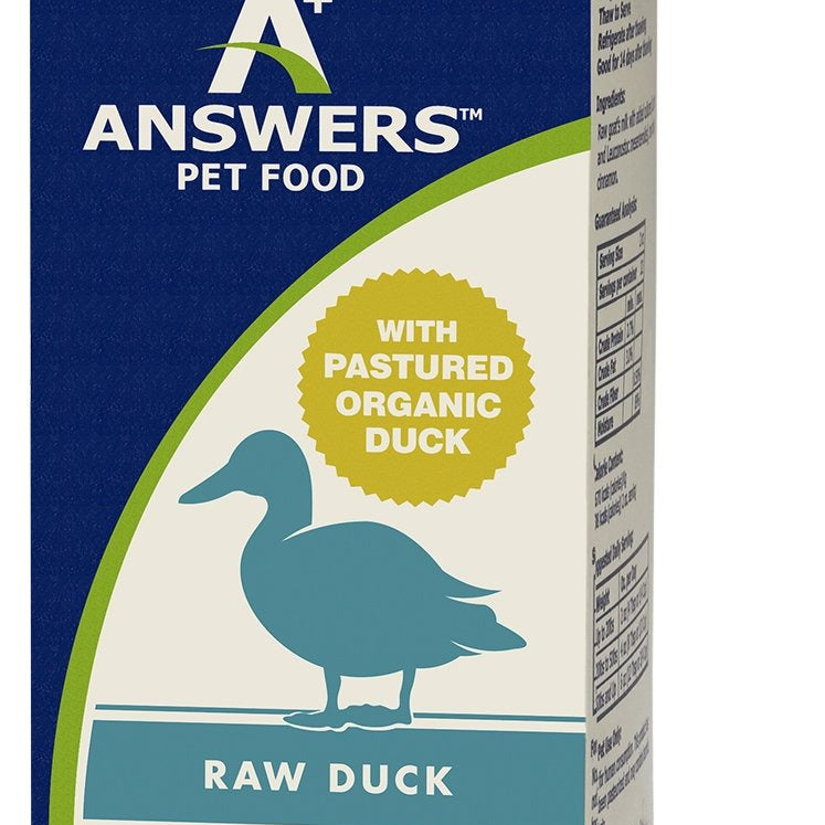 Answer's Detailed Raw Duck - Rocky & Maggie's Pet Boutique and Salon