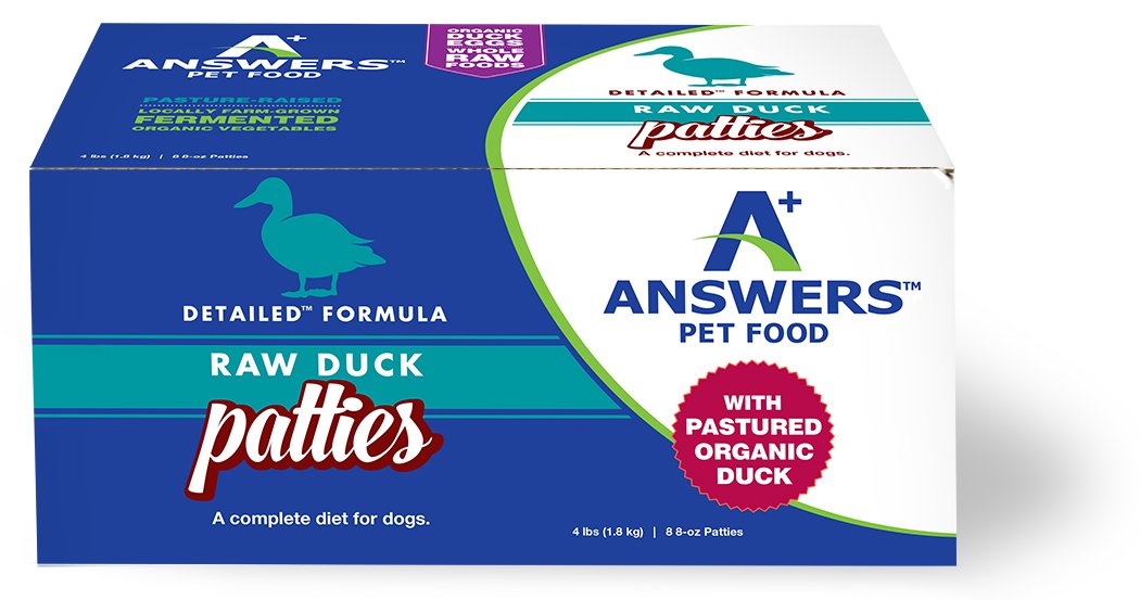 Answer's Detailed Raw Duck - Rocky & Maggie's Pet Boutique and Salon