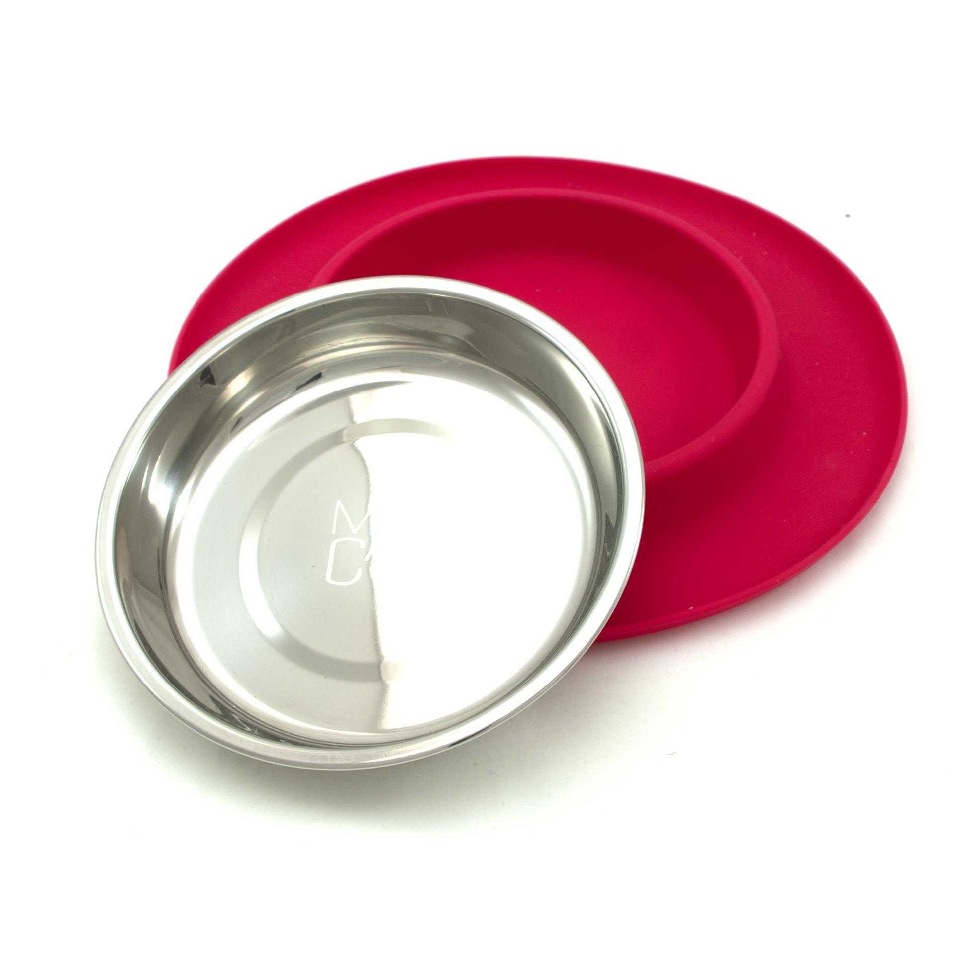 Red Silicone Cat Single Feeder - Rocky & Maggie's Pet Boutique and Salon