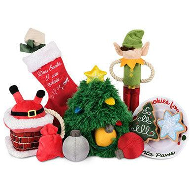 Merry Woofmas Plush Toys - Rocky & Maggie's Pet Boutique and Salon