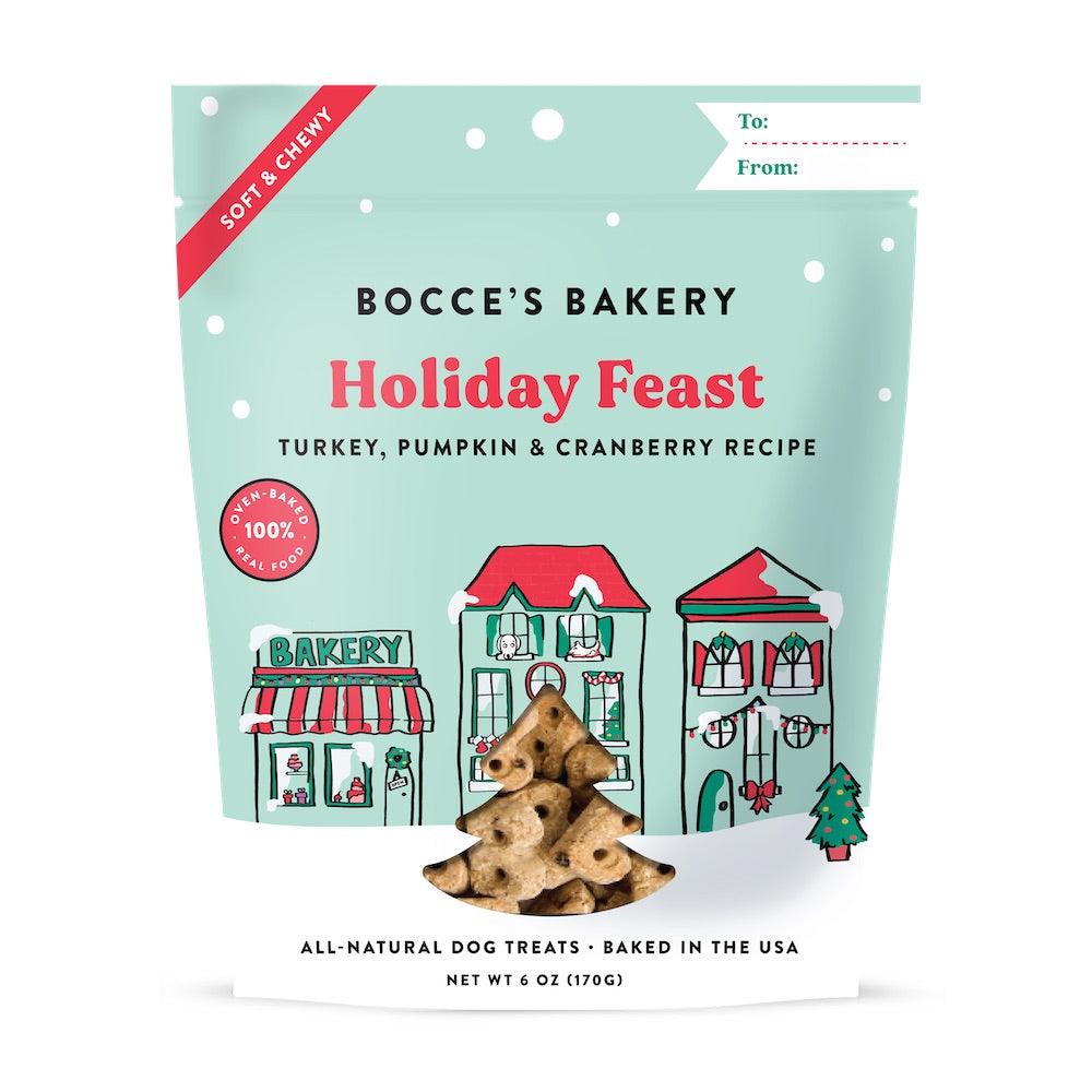 Bocce's Holiday Feast Soft & Chewy Dog Treats, 6 oz - Rocky & Maggie's Pet Boutique and Salon