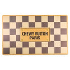 Checker Chewy Vuiton Placemat - Rocky & Maggie's Pet Boutique and Salon