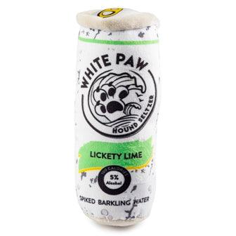 White Paw Plush Toy - Lickety Lime - Rocky & Maggie's Pet Boutique and Salon