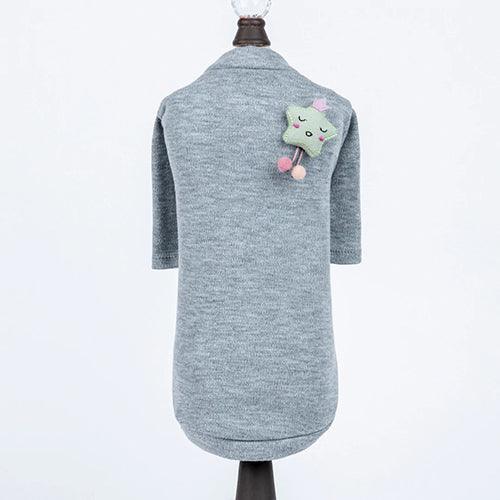 Twinkle Dog Tee, Grey - Rocky & Maggie's Pet Boutique and Salon