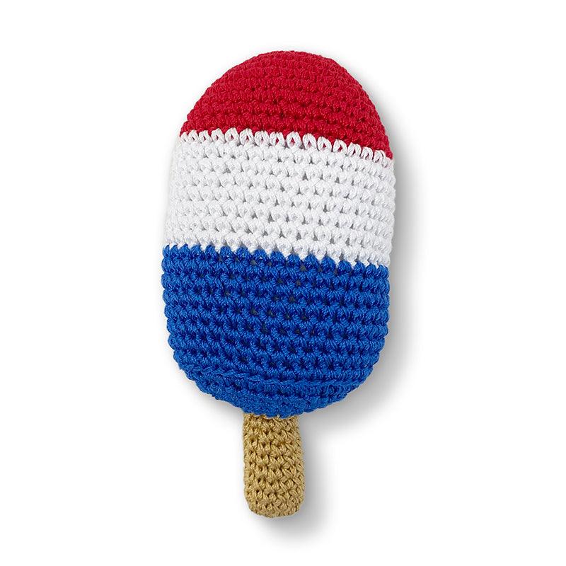 PAWer Squeaky Knit Toy - Patriot Pop - Rocky & Maggie's Pet Boutique and Salon