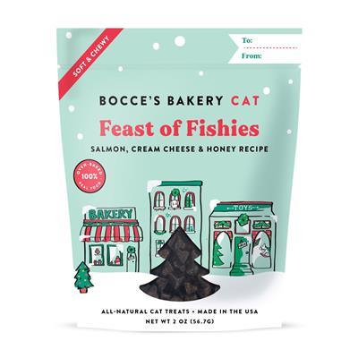 Feast of Fishies Cat Treats, 2oz - Rocky & Maggie's Pet Boutique and Salon