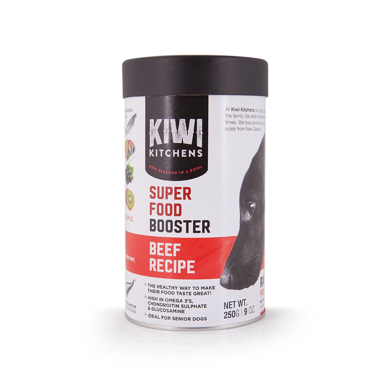Kiwi Kitchens Superfood Booster Beef Recipe for Dogs - Rocky & Maggie's Pet Boutique and Salon