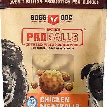 Boss Dog Freeze-Dried Raw Meatball Treats, 6.3oz - Rocky & Maggie's Pet Boutique and Salon