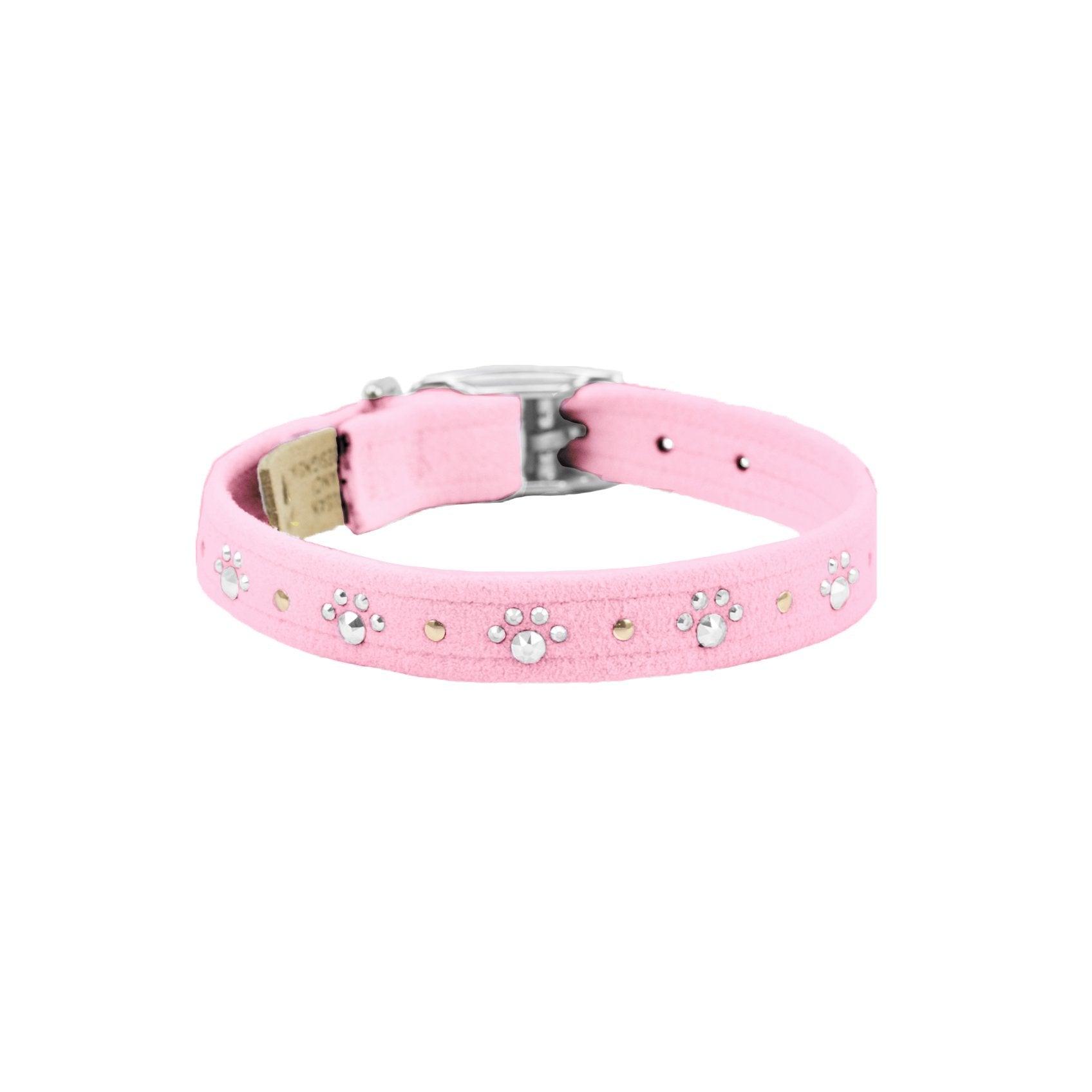 Pink Crystal Paws Collar - Rocky & Maggie's Pet Boutique and Salon
