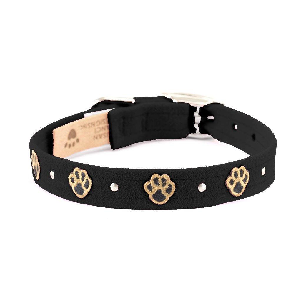 Embroidered Paws Collar - Rocky & Maggie's Pet Boutique and Salon