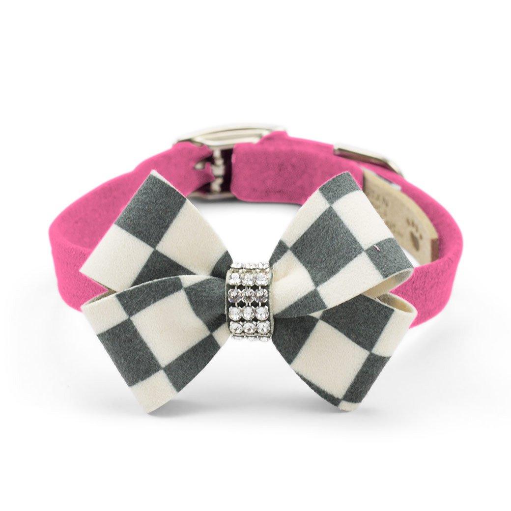 Windsor Check Nouveau Bow Collar - Rocky & Maggie's Pet Boutique and Salon