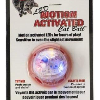 LED Motion Activated Cat Ball - Rocky & Maggie's Pet Boutique and Salon