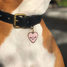 Smiling Heart Pet ID Tag - Rocky & Maggie's Pet Boutique and Salon