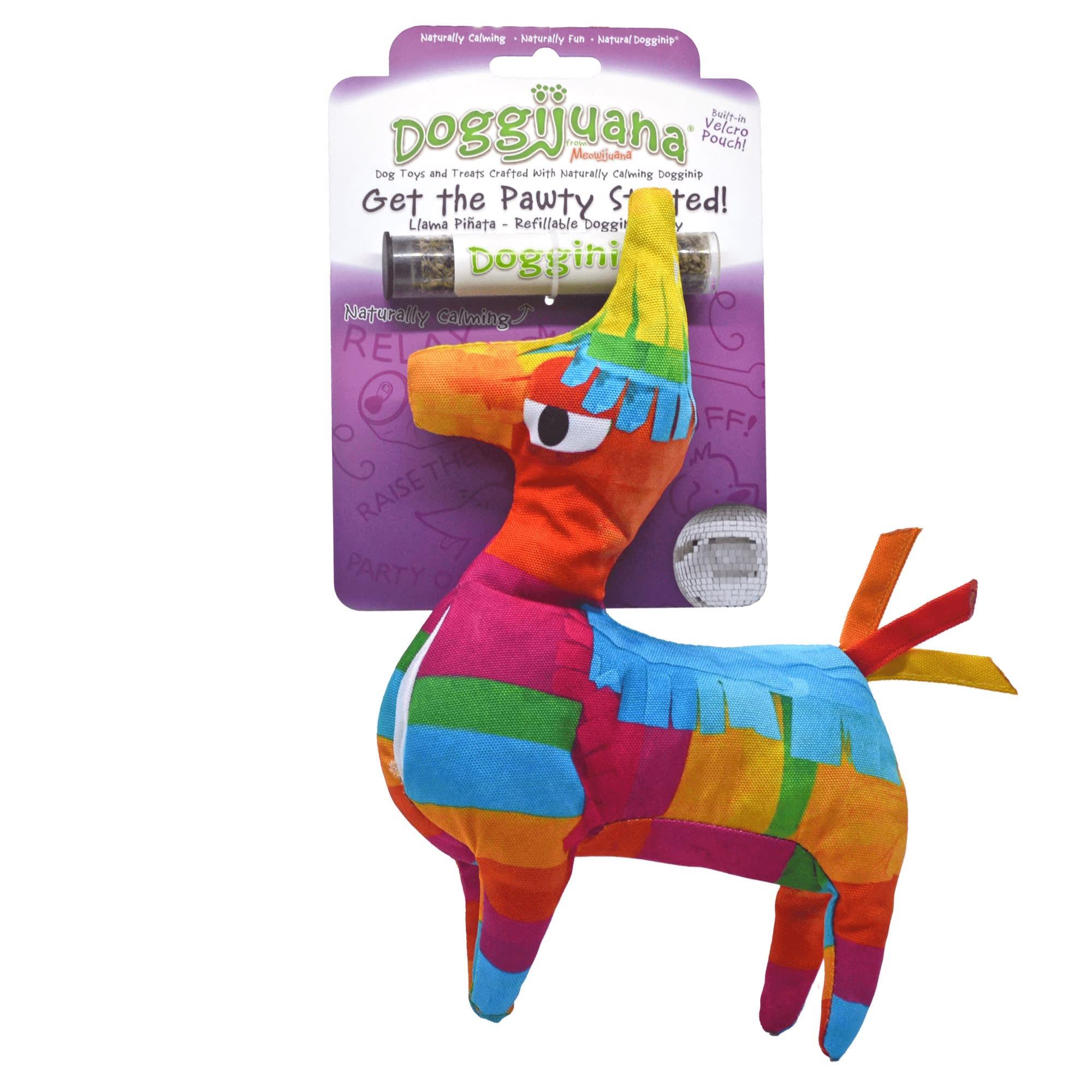 Get the Pawty Started Llama Pinata - Refillable Dogginip® Toy by SmarterPaw™ - Rocky & Maggie's Pet Boutique and Salon