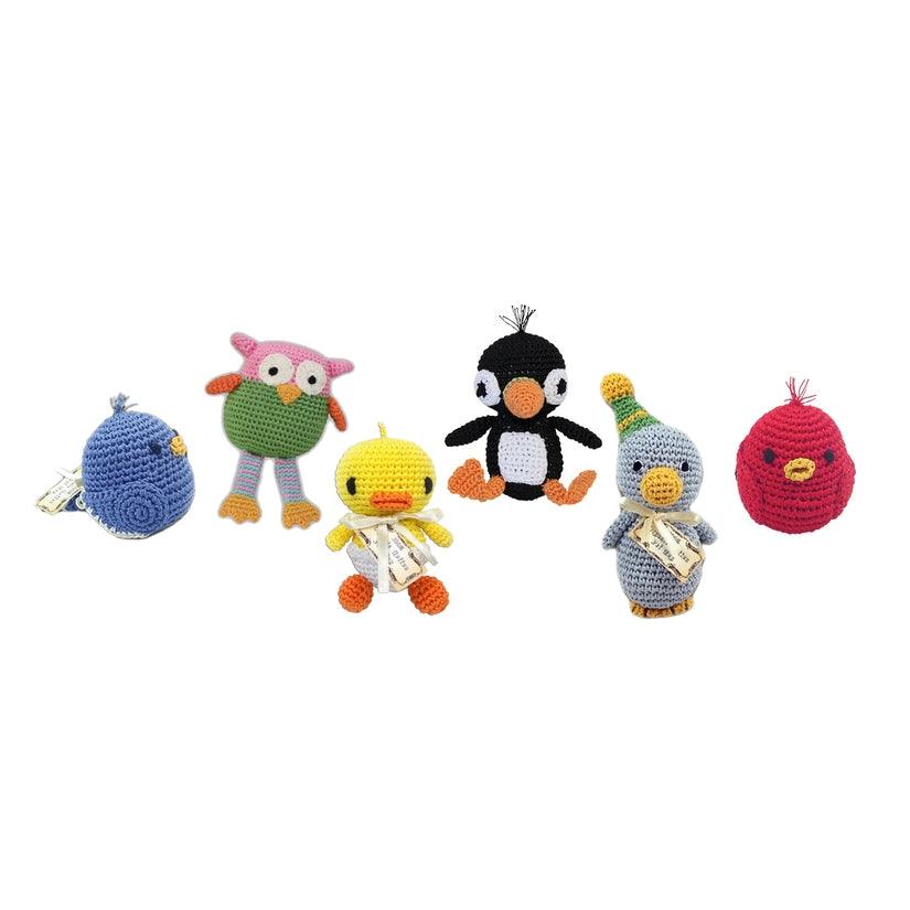 Knit Knacks Bird Collection Organic Cotton Small Dog Toy - Rocky & Maggie's Pet Boutique and Salon