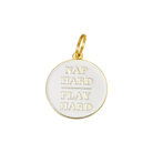 Nap Hard Play Hard Pet ID Tag - Rocky & Maggie's Pet Boutique and Salon