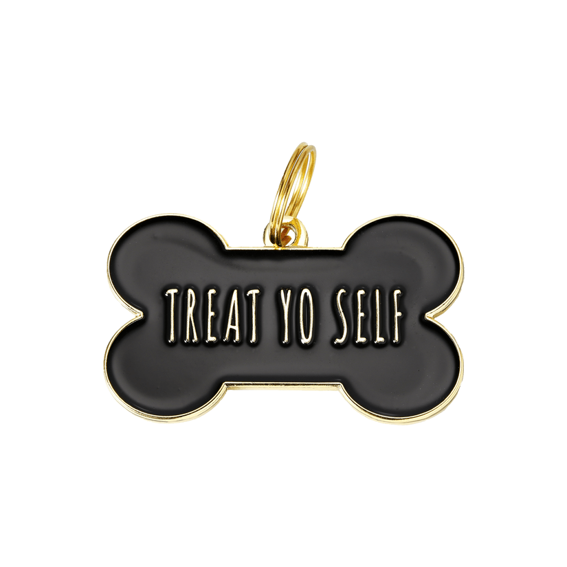 Treat Yo Self Pet ID Tag - Rocky & Maggie's Pet Boutique and Salon