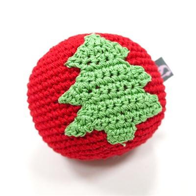 Dogo Pet Christmas Tree Ball Crochet Toy
