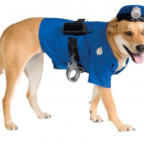Police Costume - Rocky & Maggie's Pet Boutique and Salon