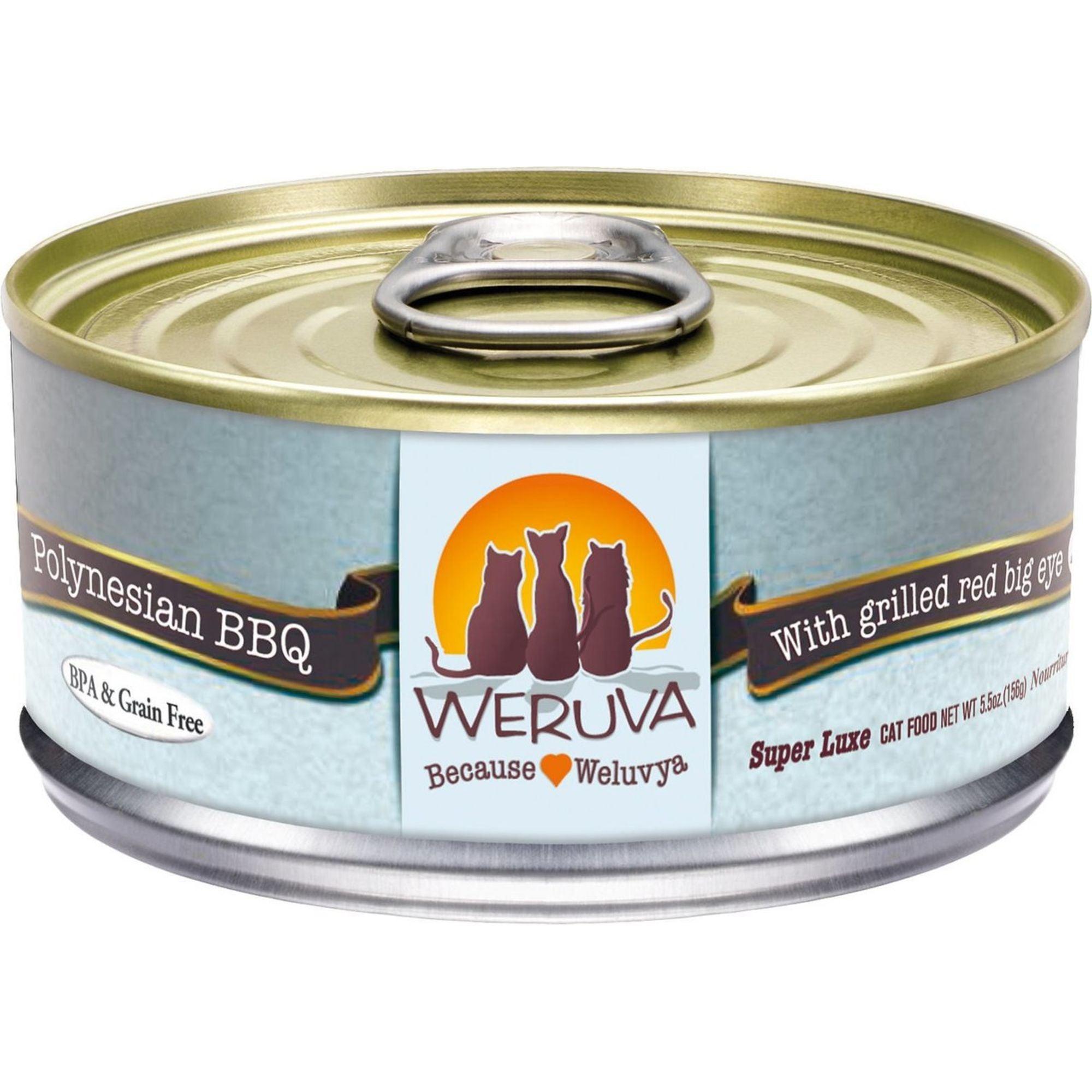 Polynesian BBQ with Grilled Red Bigeye in Aspic Grain-Free Canned Cat Food - Rocky & Maggie's Pet Boutique and Salon