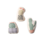 Potted Cactus Canvas Mini Toy Set of 3 - Rocky & Maggie's Pet Boutique and Salon