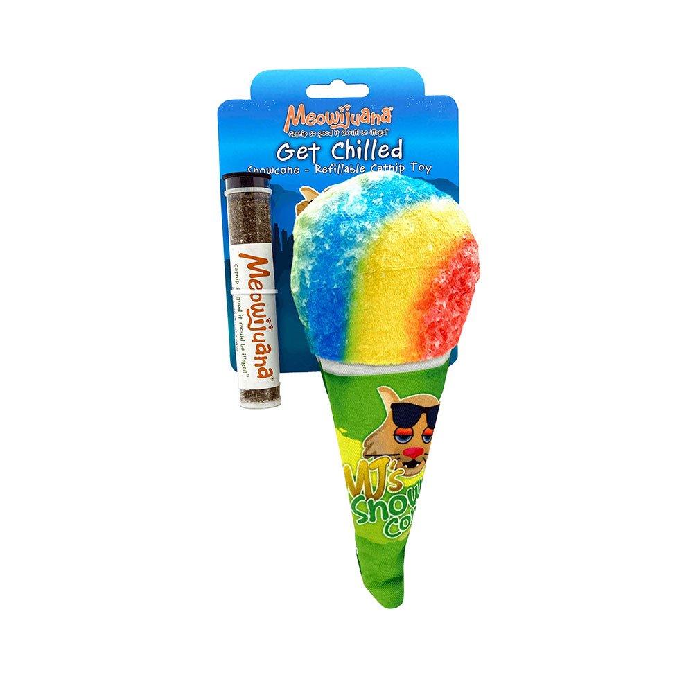 Meowijuana® Get Chilled Snowcone Refillable Cat Toy - Rocky & Maggie's Pet Boutique and Salon