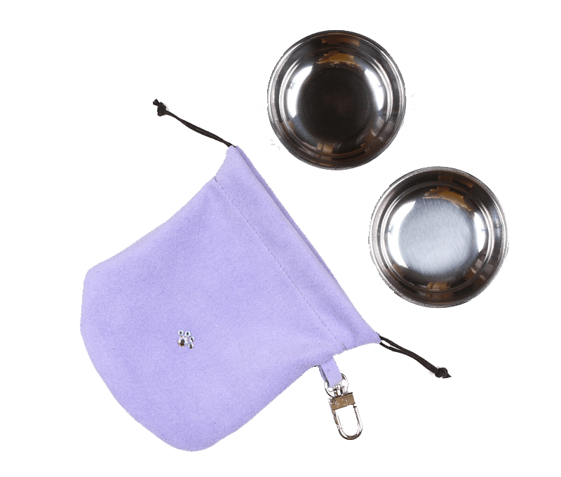 French Lavender Travel Pouch - Rocky & Maggie's Pet Boutique and Salon