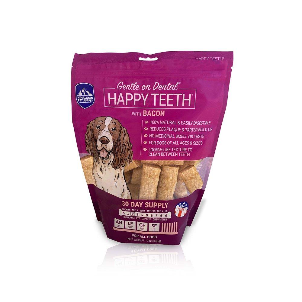 Happy Teeth Daily Dental Chews - Bacon - Rocky & Maggie's Pet Boutique and Salon