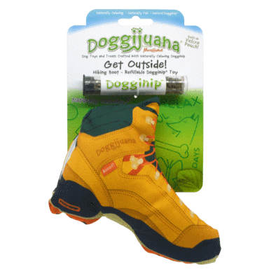 Get Outside Hiking Boot - Refillable Dogginip® Toy by SmarterPaw™ - Rocky & Maggie's Pet Boutique and Salon