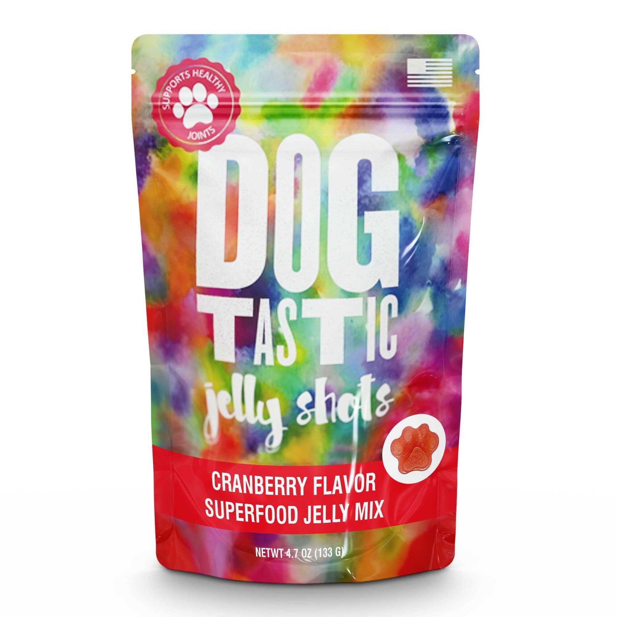 Dogtastic Jelly Shots - Cranberry Flavor - Rocky & Maggie's Pet Boutique and Salon