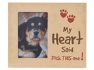 My Heart Said Picture Frame - Rocky & Maggie's Pet Boutique and Salon