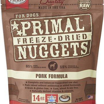 Primal Freeze-Dried Raw Pork Formula Dog Nuggets - Rocky & Maggie's Pet Boutique and Salon