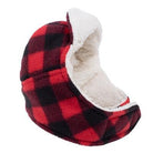 Aviator Hat Red Buffalo Fleece - Rocky & Maggie's Pet Boutique and Salon
