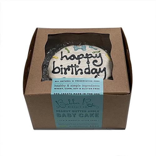 Blue Birthday Baby Cake (Shelf Stable) - Rocky & Maggie's Pet Boutique and Salon