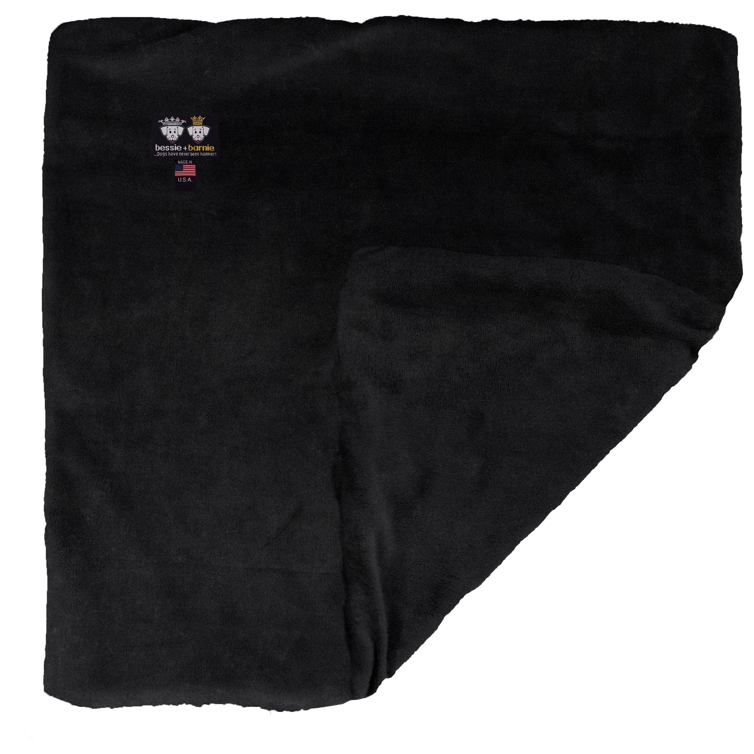 Blanket - Short Shag Black Panther - Rocky & Maggie's Pet Boutique and Salon