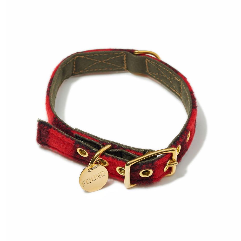 Buffalo Plaid Wool Collar - Rocky & Maggie's Pet Boutique and Salon