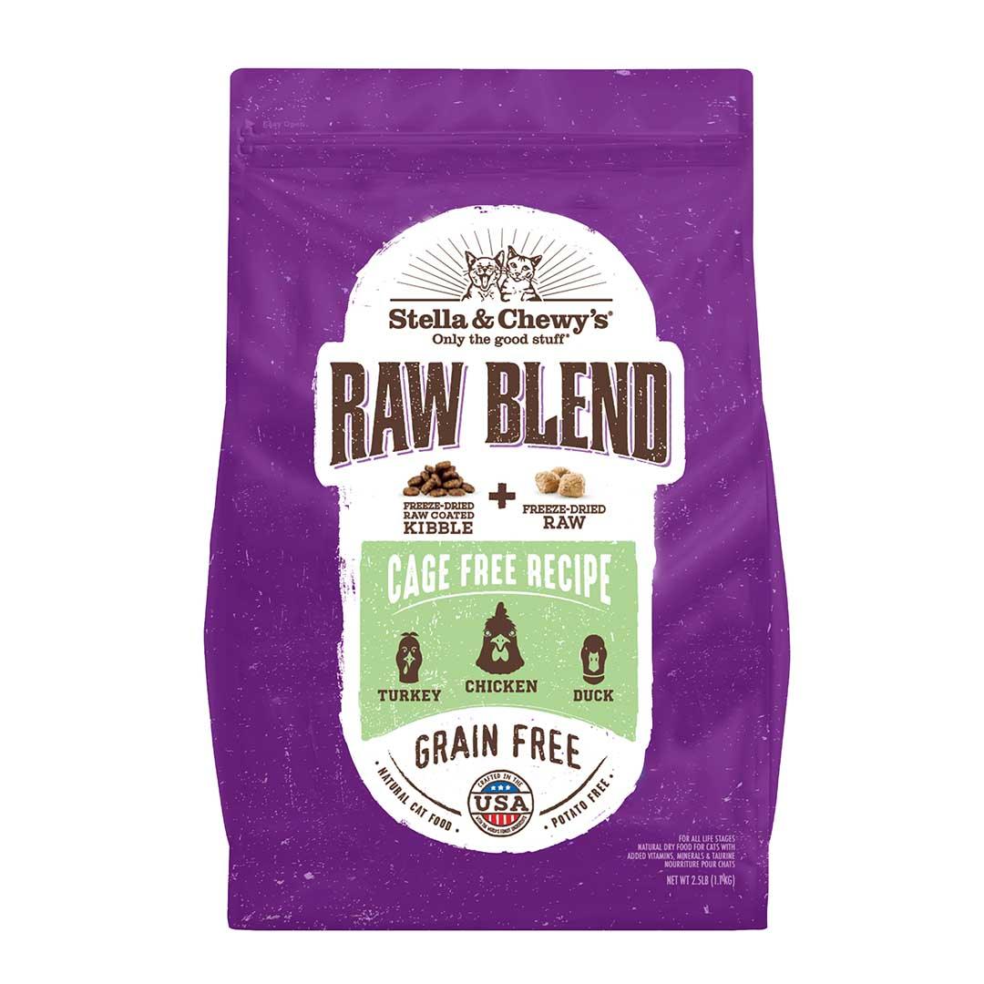 Stella & Chewy's Raw Blend Cage Free Poultry Dry Cat Food - Rocky & Maggie's Pet Boutique and Salon
