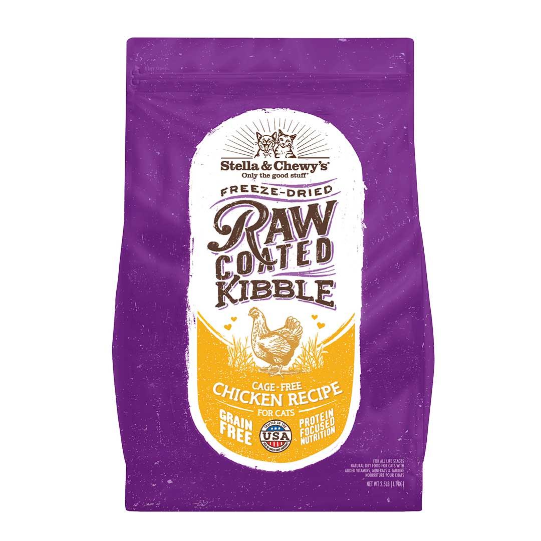 Stella & Chewy's Raw Coated Kibble Dry Cat Food - Rocky & Maggie's Pet Boutique and Salon
