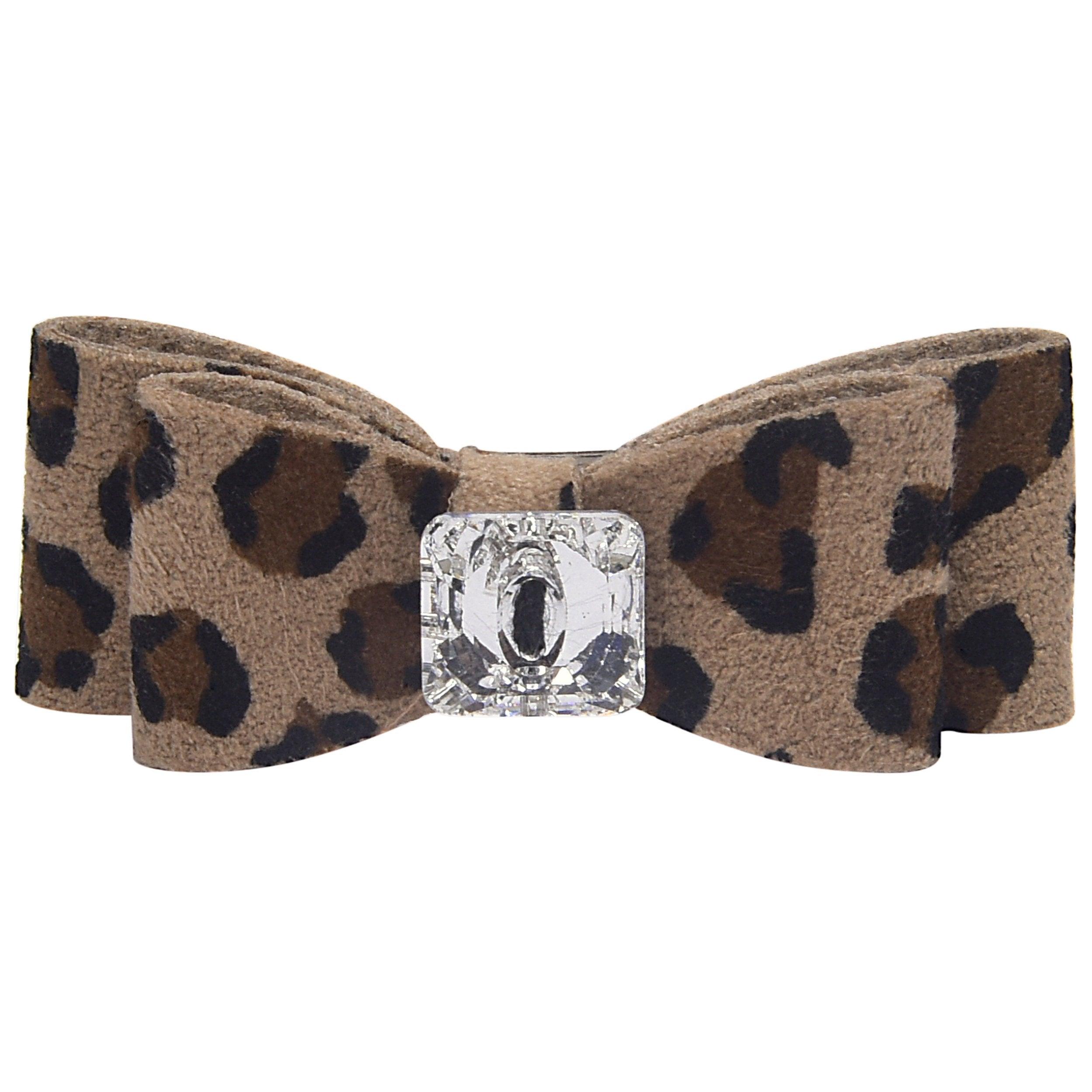 Cheetah Couture Big Bow Hair Bow - Rocky & Maggie's Pet Boutique and Salon