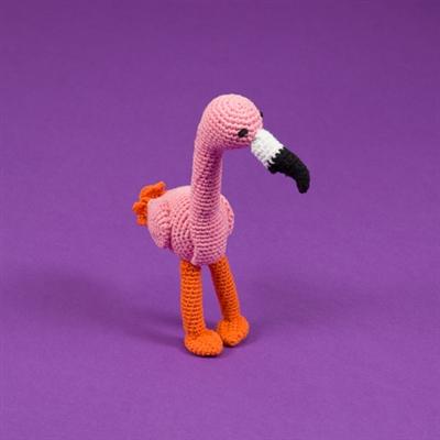 Cotton Crochet Flamingo - Rocky & Maggie's Pet Boutique and Salon