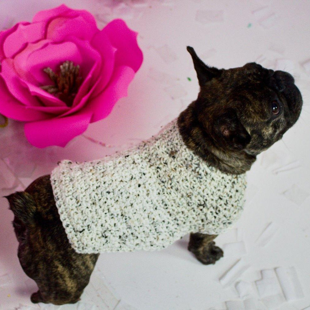Needle Craft Lovers Crinkle Sweater - Rocky & Maggie's Pet Boutique and Salon