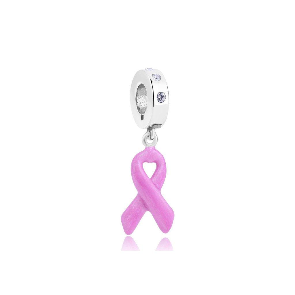 Fight Breast Cancer - Charm - Rocky & Maggie's Pet Boutique and Salon