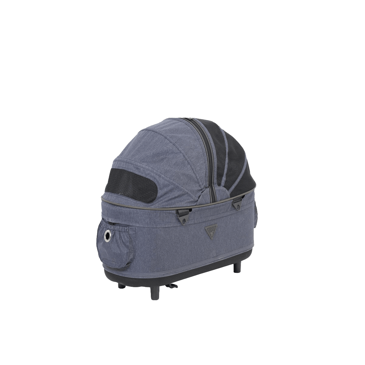 Dome 2 Cot, In Textured Denim - Rocky & Maggie's Pet Boutique and Salon