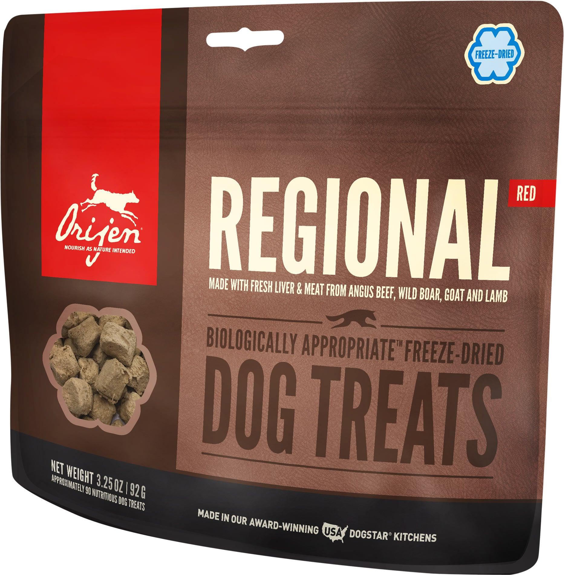Orijen Freeze-Dried Regional Red Dog Treats - Rocky & Maggie's Pet Boutique and Salon