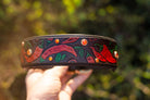 Chili Peppers Leather Collar - Rocky & Maggie's Pet Boutique and Salon