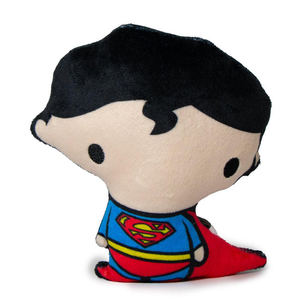 Chibi Superman Plush Toy with Squeaker - Rocky & Maggie's Pet Boutique and Salon