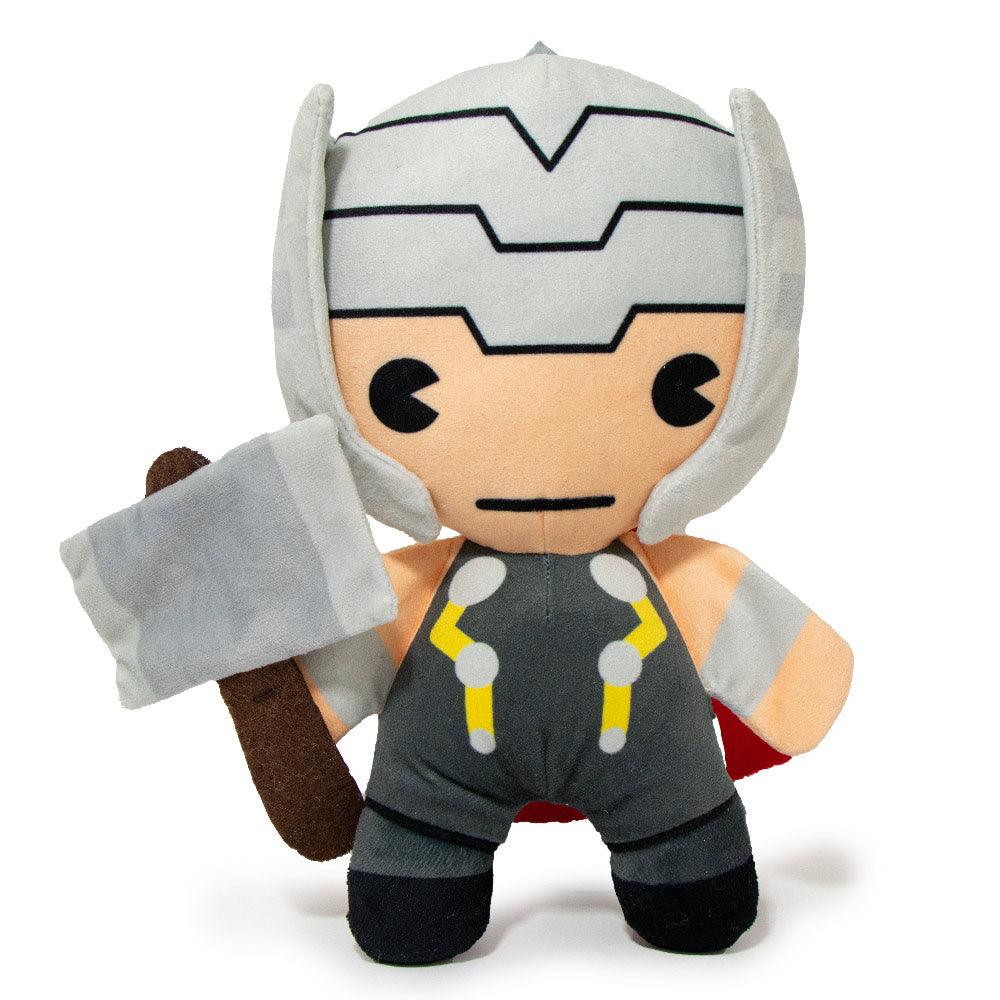 Kawaii Thor with Hammer Dog Toy Squeaker Plush - Rocky & Maggie's Pet Boutique and Salon
