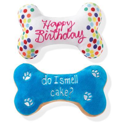 Birthday Bone Cookies Pet Toys - Rocky & Maggie's Pet Boutique and Salon